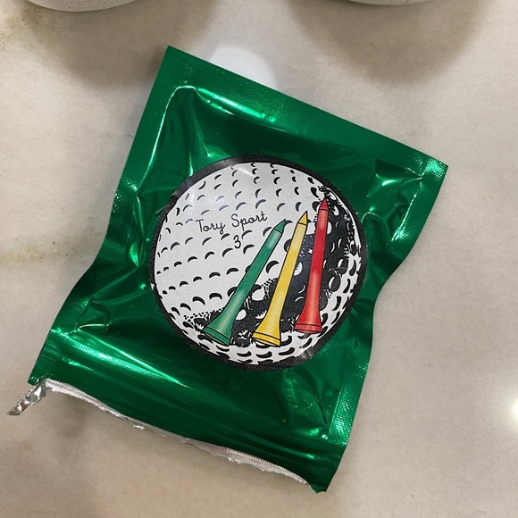 Tory Burch Sport Golf Loafers Size 7 Pink White Leather - Picture 11 of 14